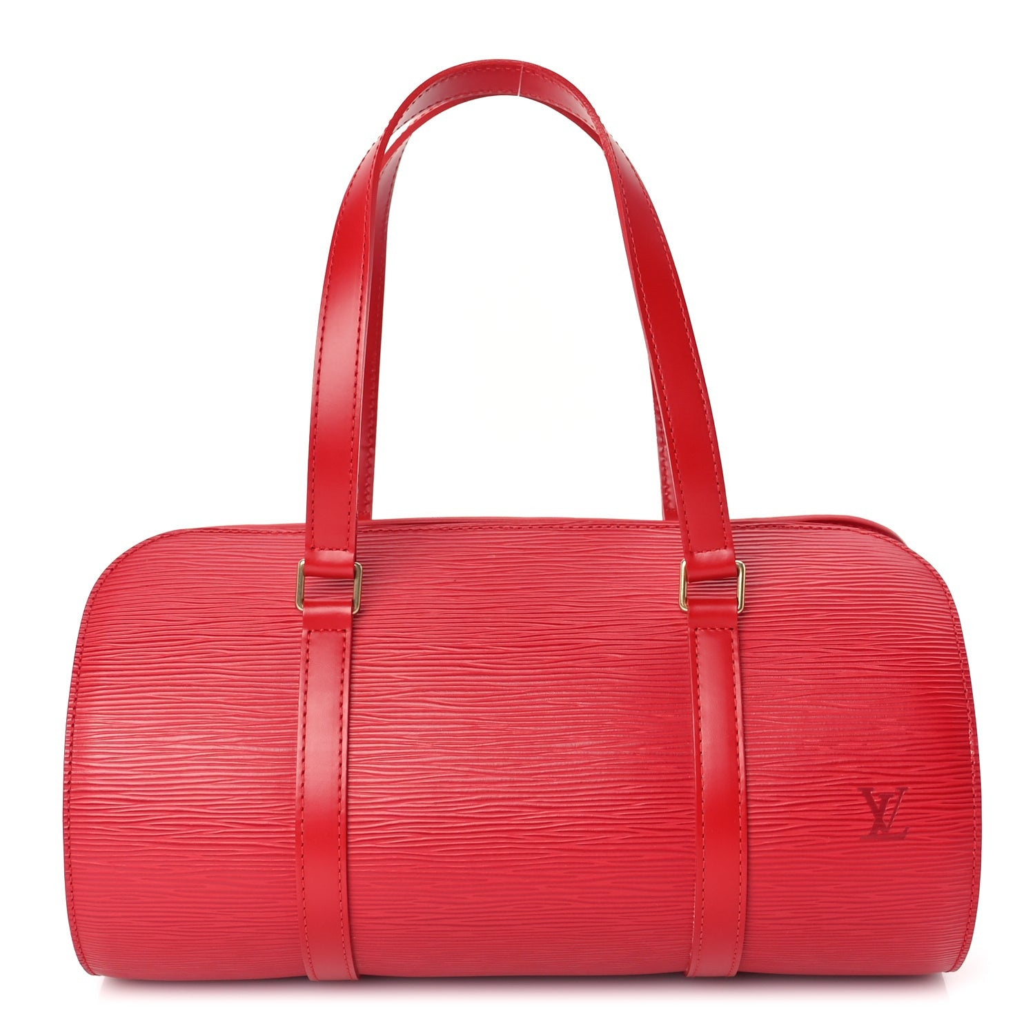 Louis Vuitton Epi Soufflot  Castillan Red 1 of 8