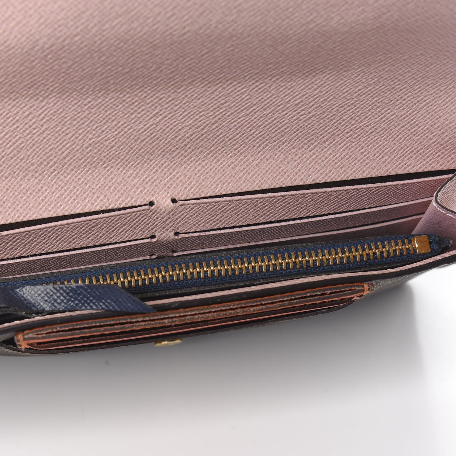 Louis Vuitton Monogram Jeanne Wallet Rose Ballerine 8 of 10