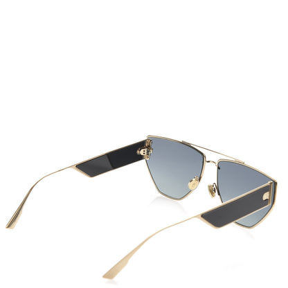 Christian Dior Clan 2 Aviator Sunglasses Black Gold 4 of 6