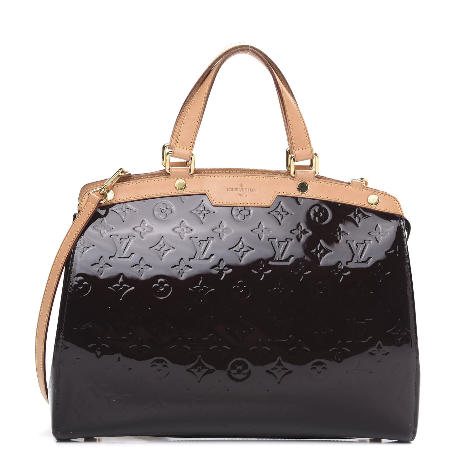 Louis Vuitton Vernis Brea GM Amarante 1 of 13