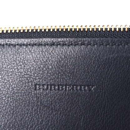 Burberry Calfskin Vintage Check Kingswood Achly Diaper Bag  Black 5 of 8