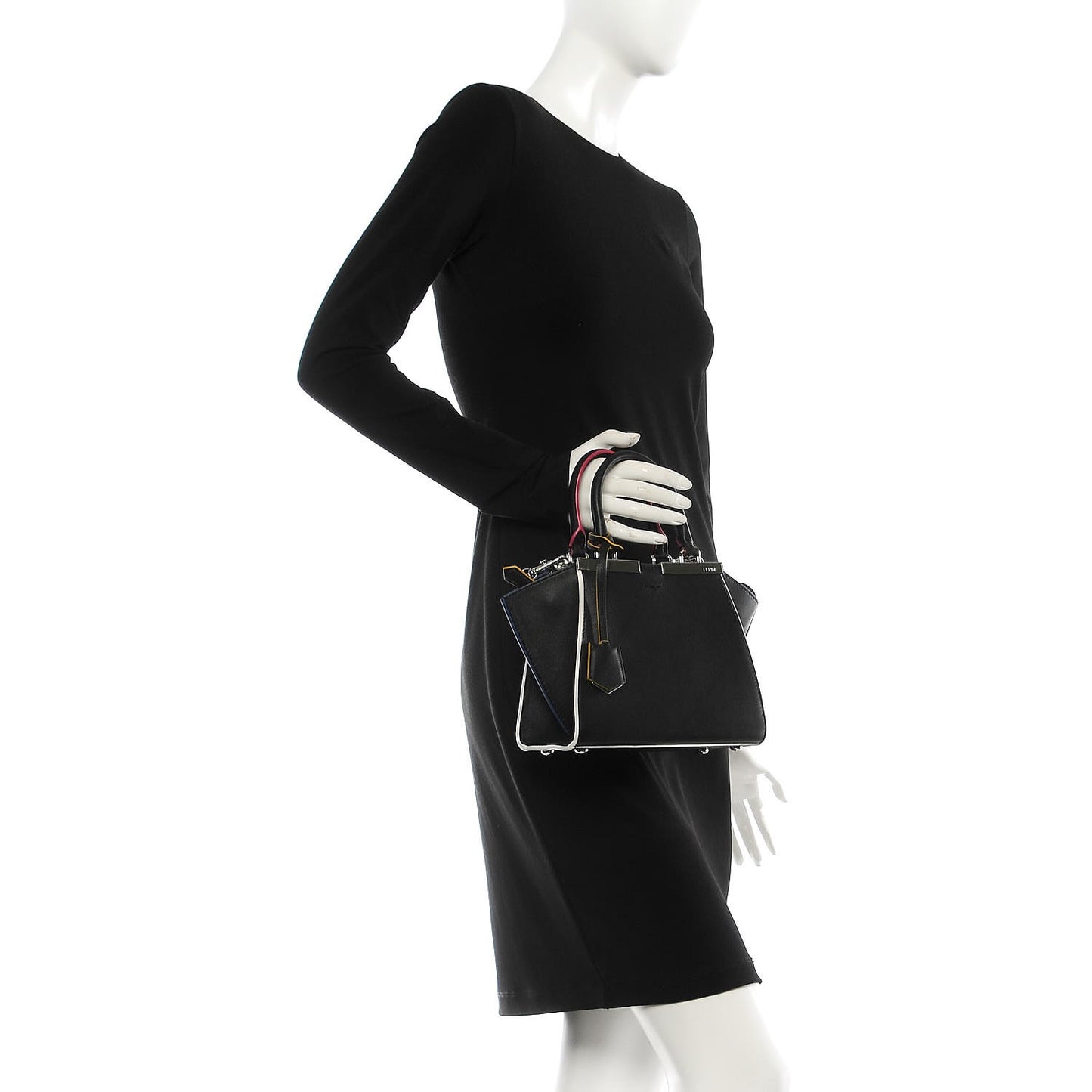 Vitello Dolce Mini 3Jours Tote Black