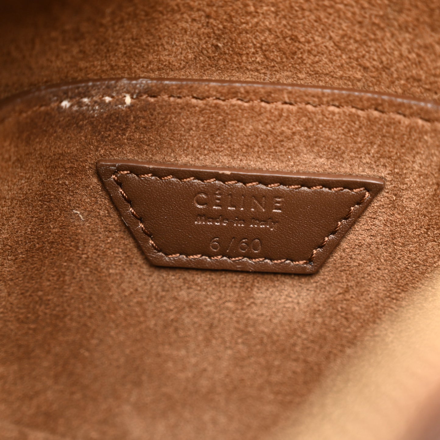 Smooth Calfskin Medium Saddle Bag Tan