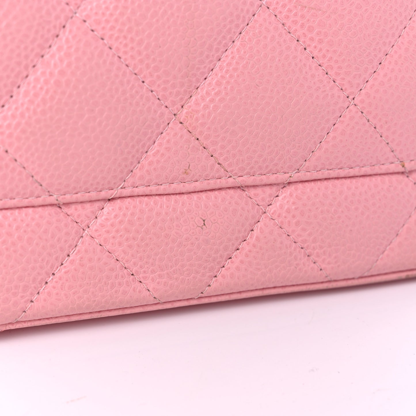 Caviar Medallion CC Tote Light Pink