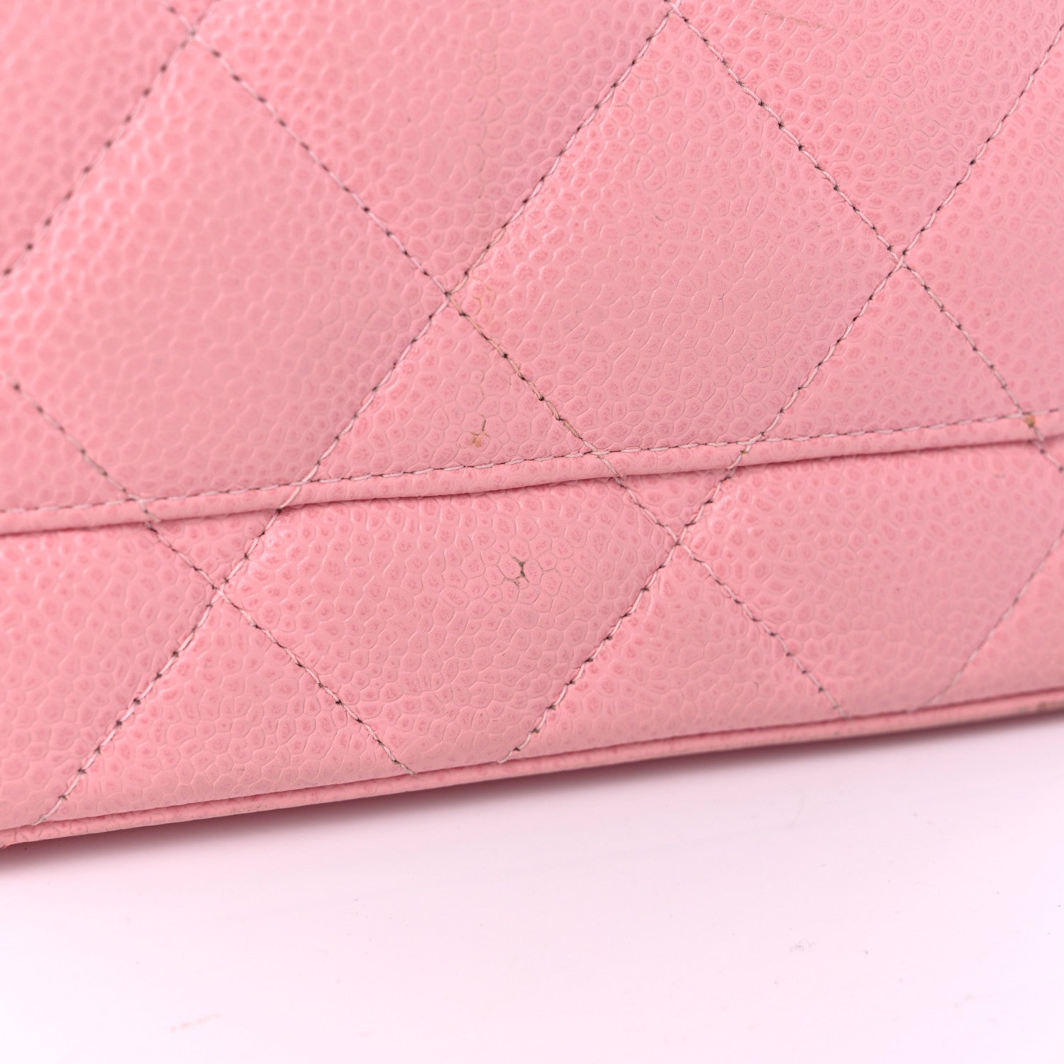 Chanel Caviar Medallion CC Tote Light Pink 16 of 18