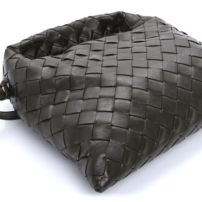 Bottega Veneta Calfskin Intrecciato Mini Hop Khaki 6 of 7