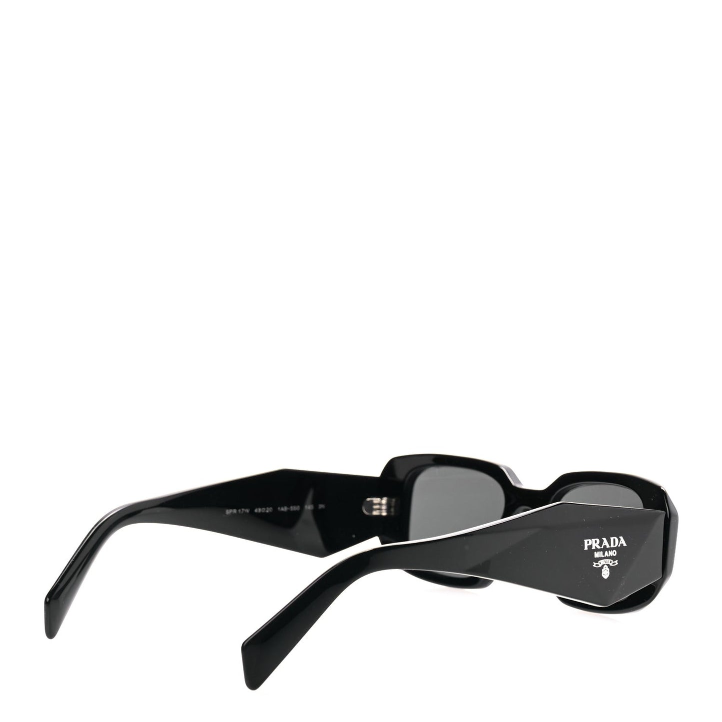Acetate Symbole Sunglasses SPR 17W Black