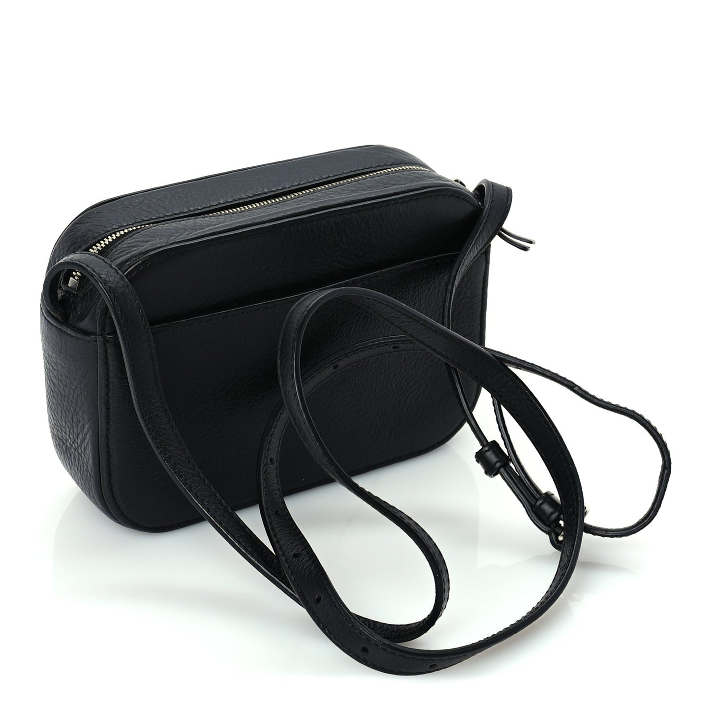 Calfskin Logo XS Everyday Camera Bag Black
