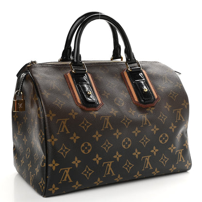 Louis Vuitton Monogram Mirage Speedy 30 Black 3 of 10