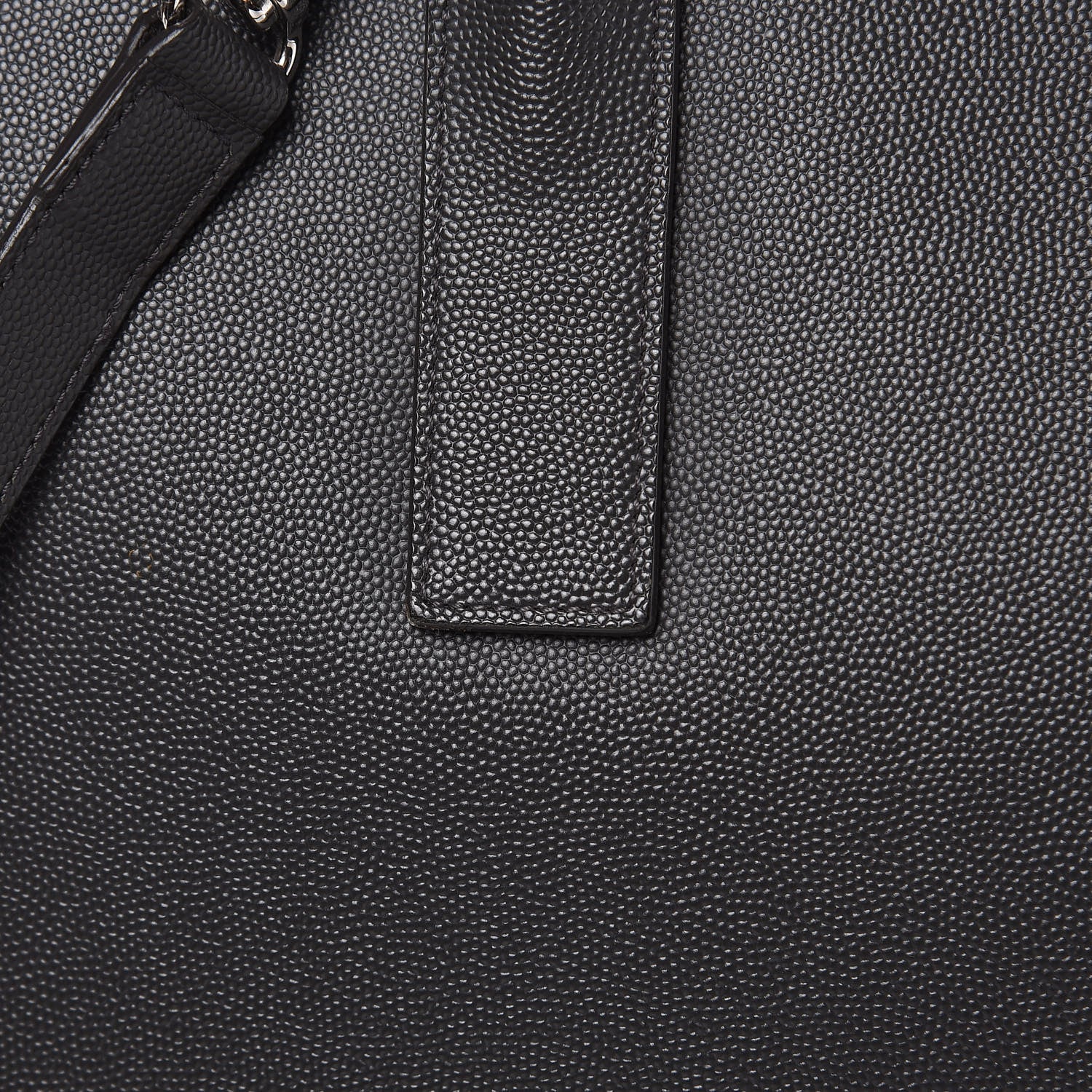 Saint Laurent Grain de Poudre Medium Museum Briefcase Coal 8 of 14