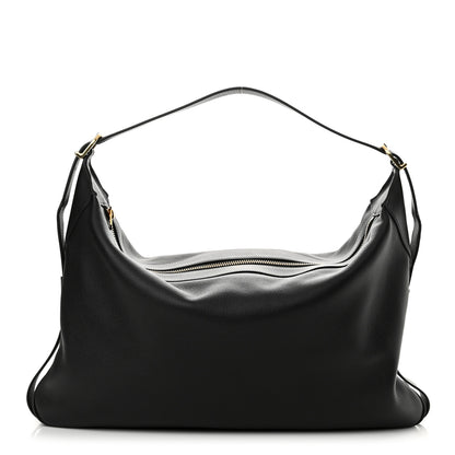 Celine Supple Calfskin Large Romy Shoulder Bag Black 1 of 12