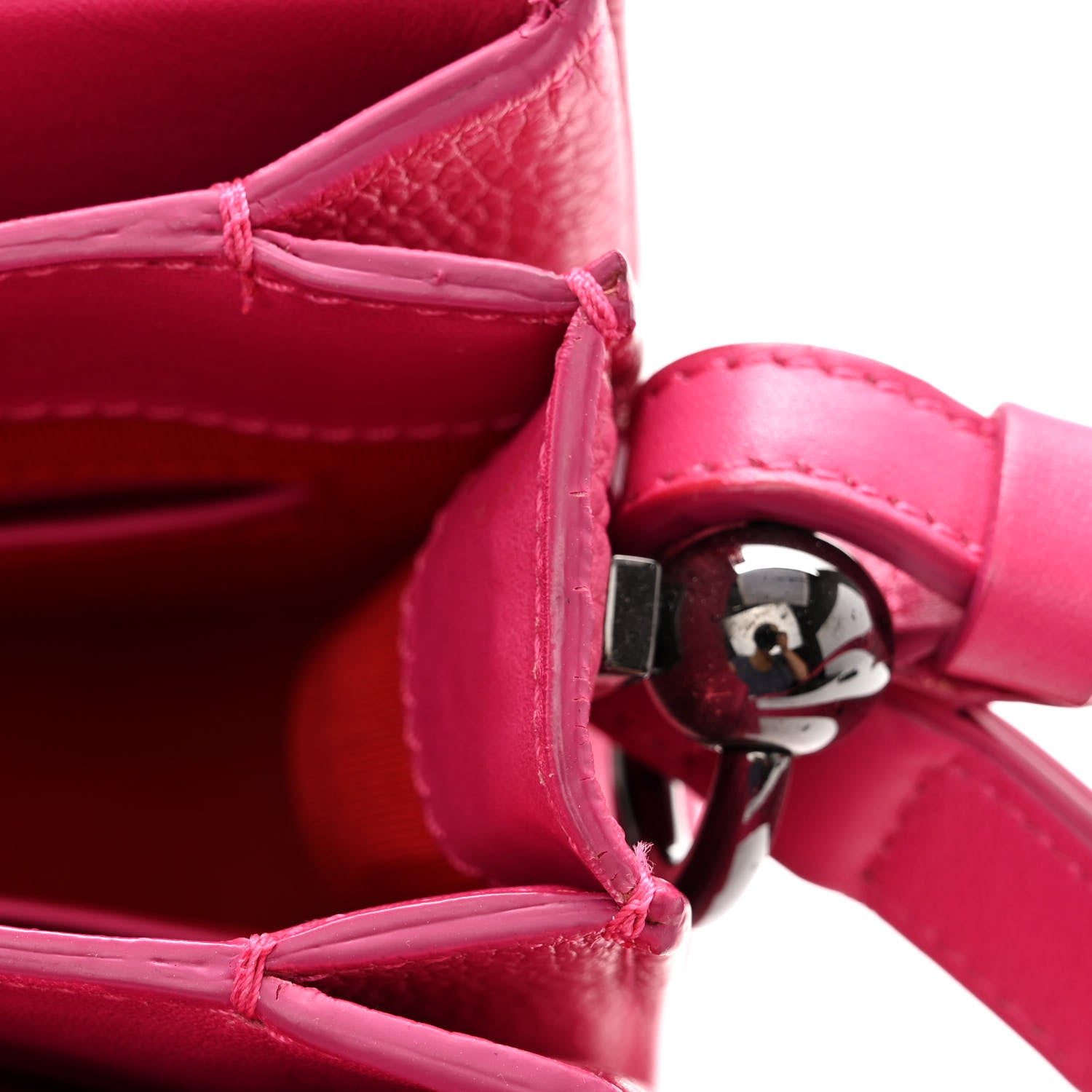 Christian Louboutin Grained Calfskin Passage Messenger Pink 11 of 13