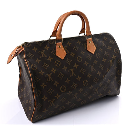 Louis Vuitton Monogram Speedy 35 3 of 9