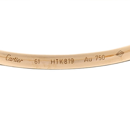 Cartier 18K Yellow Gold Small Juste Un Clou Ring 61 9.5 4 of 5