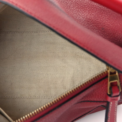 Loewe Calfskin Small Puzzle Bag  Rouge 4 of 8
