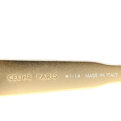 Celine Metal Triomphe 01 Sunglasses CL40235U Gold Green 6 of 7