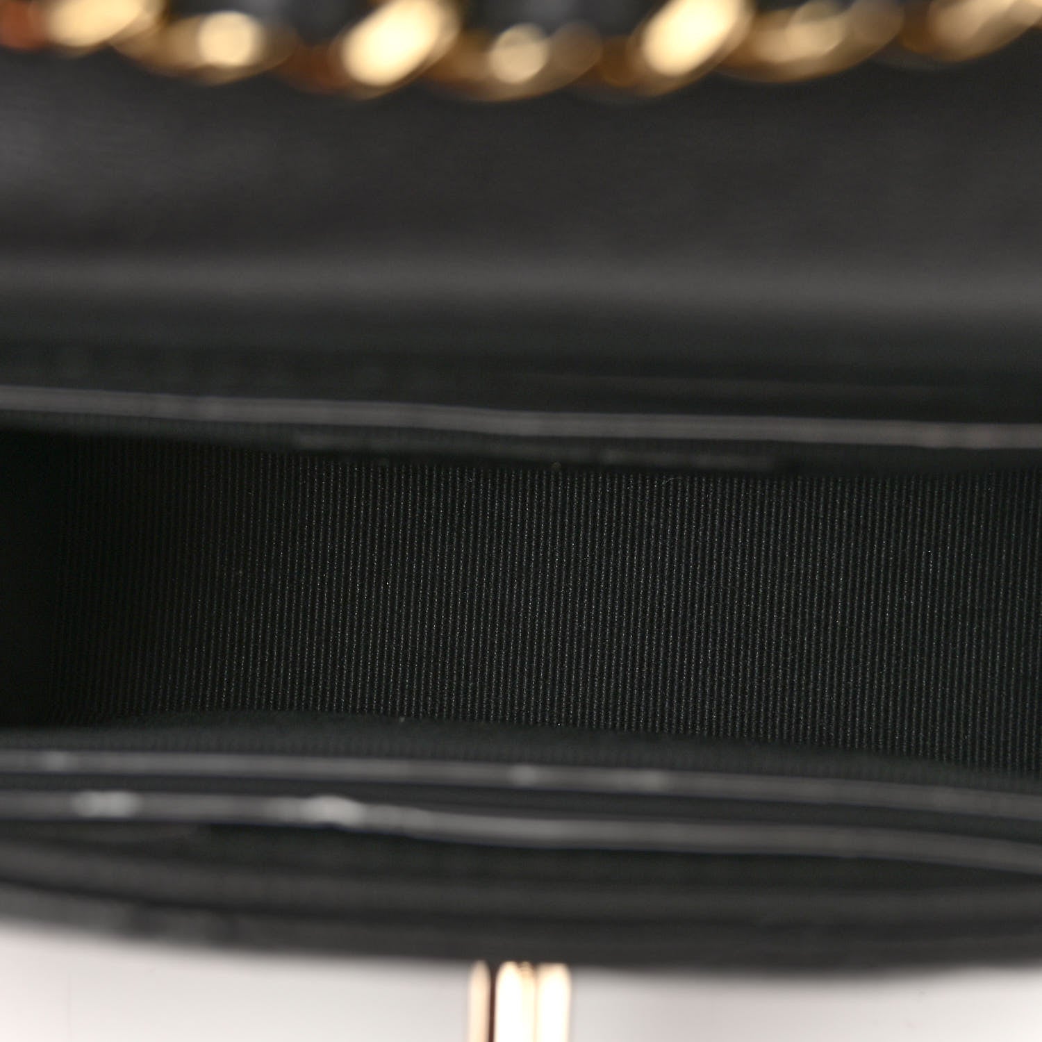 Chanel Lambskin Quilted Mini Trendy CC Chain Wallet Black 5 of 9