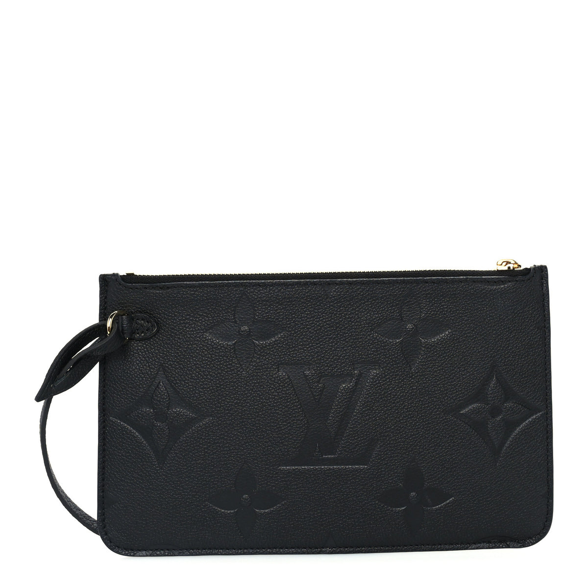 Louis Vuitton Empreinte Monogram Giant Neverfull MM Pochette Black 1 of 7