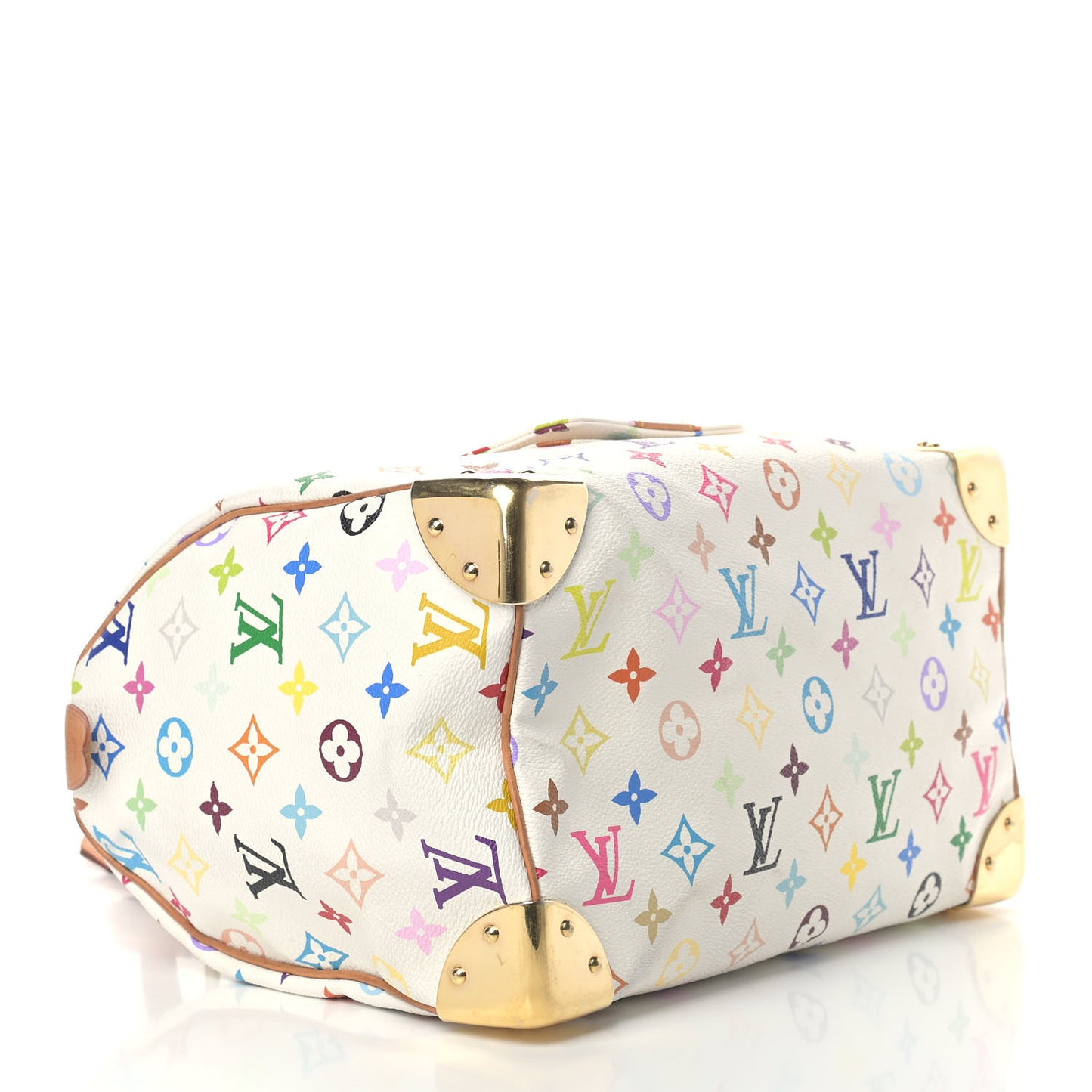 Monogram Multicolor Speedy 30 White