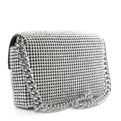 Marc Jacobs The Rhinestone J Marc Mini Shoulder Bag Silver 3 of 9