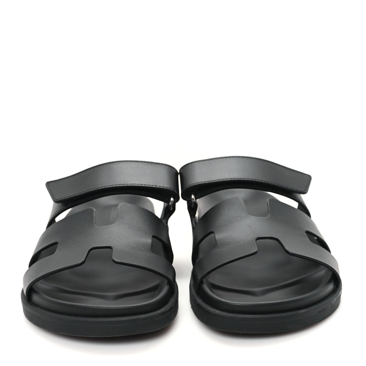 Calfskin Womens Chypre Sandals 38 Black