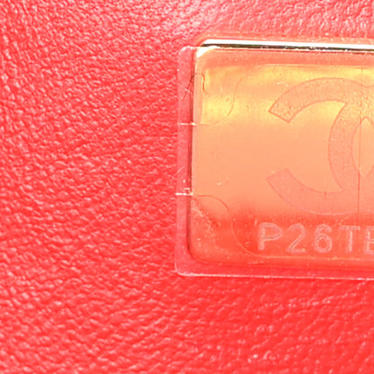 Chanel Caviar Quilted Medium Double Flap Red 7 of 10