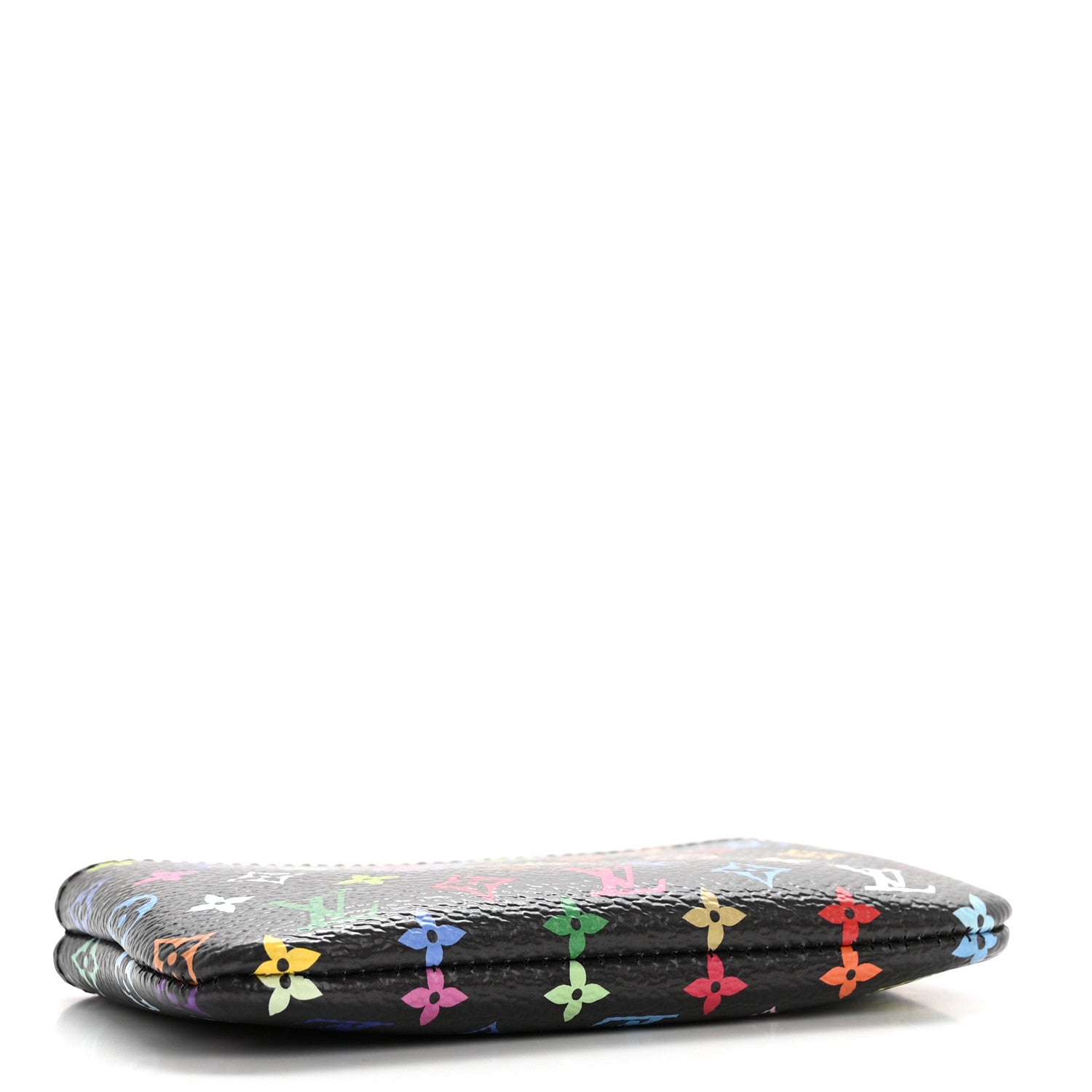 Louis Vuitton LV X TM Monogram Multicolor Key Pouch Black 4 of 8