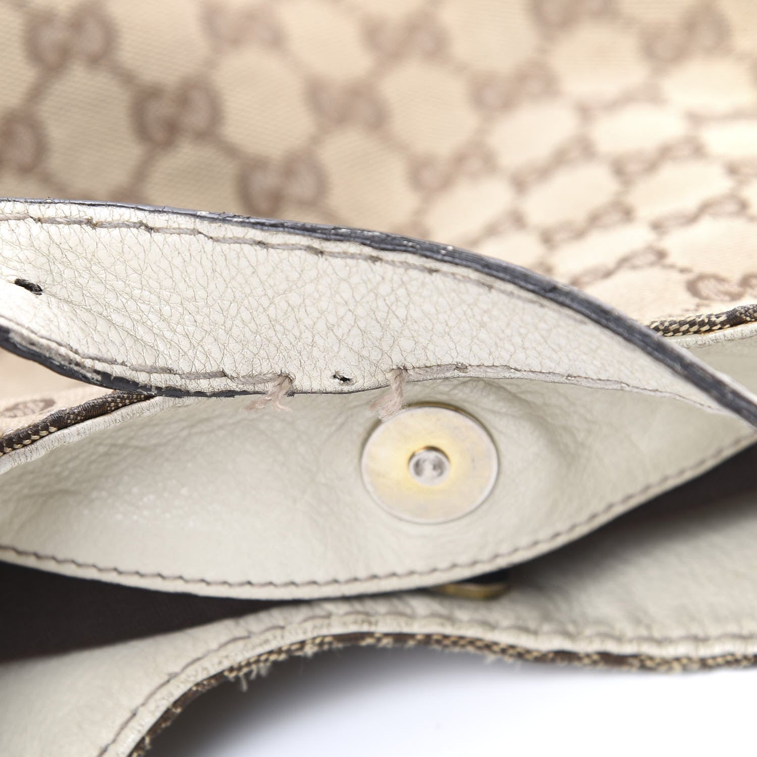 Gucci Monogram Charlotte Tote Off White 9 of 14