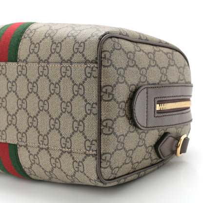 Gucci GG Supreme Monogram Web Small Ophidia Top Handle Bag Beige Ebony 10 of 10