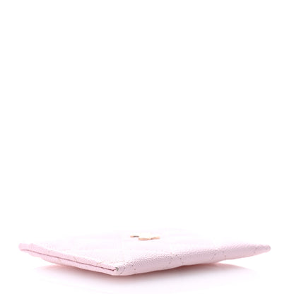 Chanel Caviar Quilted Card Holder Light Pink 4 of 11