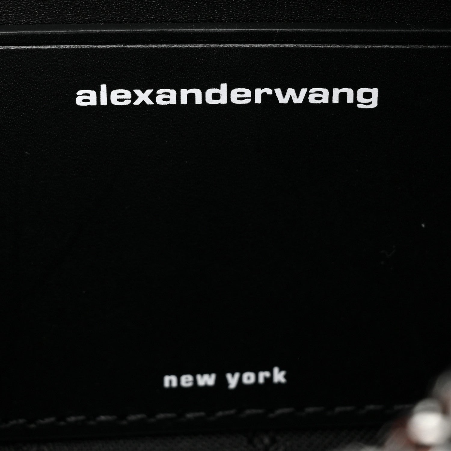 Alexander Wang Mesh Crystal Rhinestone Mini Heiress Pouch Cola 6 of 8