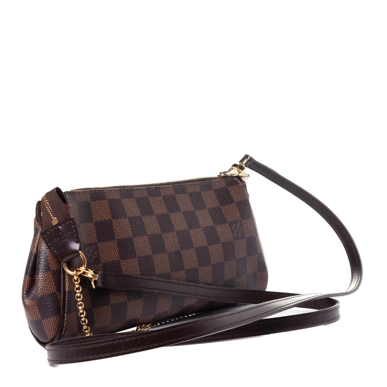 Louis Vuitton Damier Ebene Eva Clutch 4 of 11
