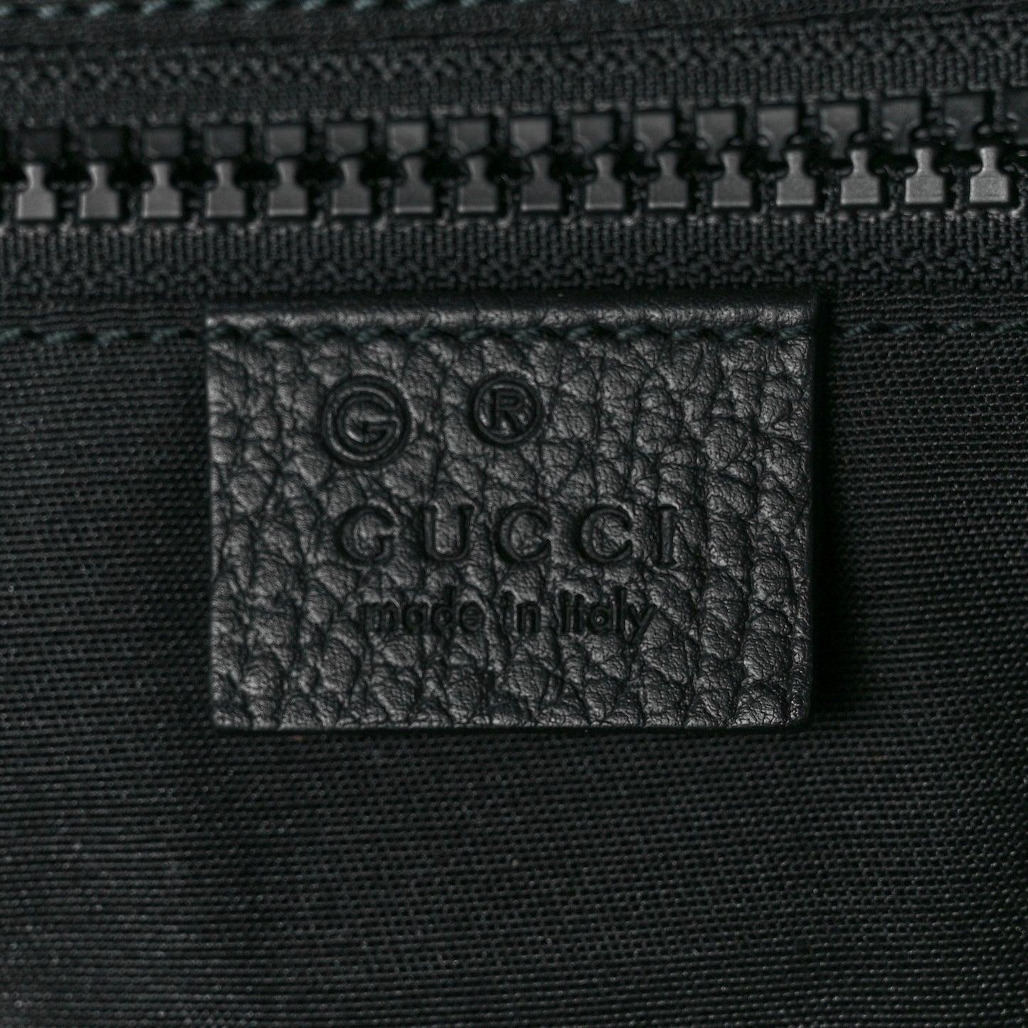 Nylon Monogram Slim Backpack Black