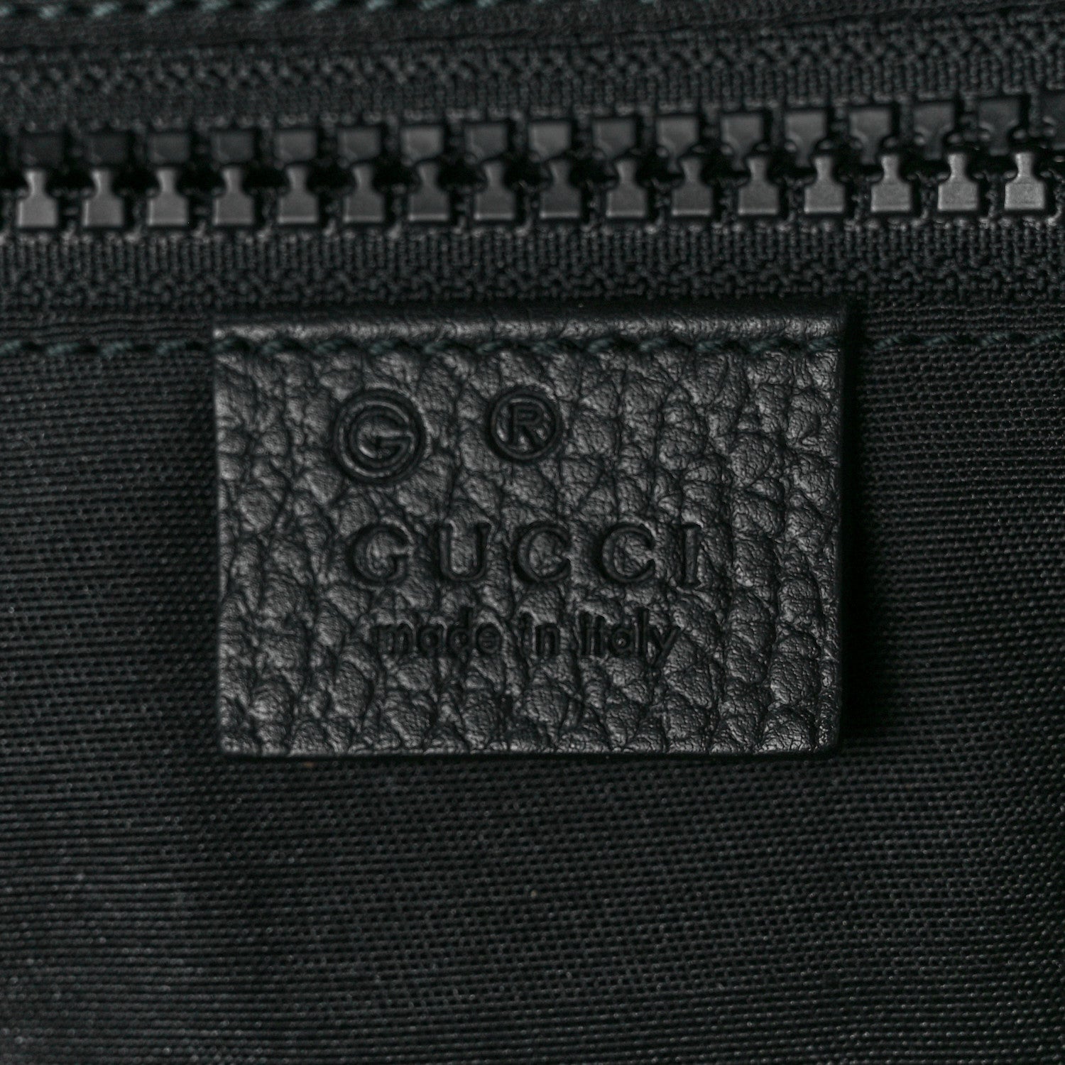 Gucci Nylon Monogram Slim Backpack Black 6 of 13