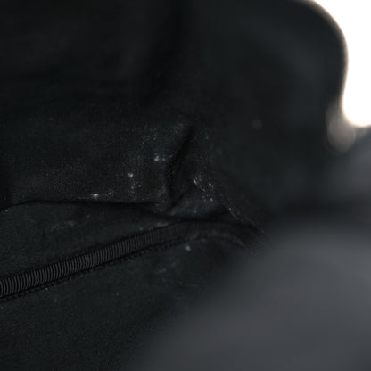 Balenciaga Calfskin Crocodile Classic Hardware Embossed Backpack Black 11 of 12