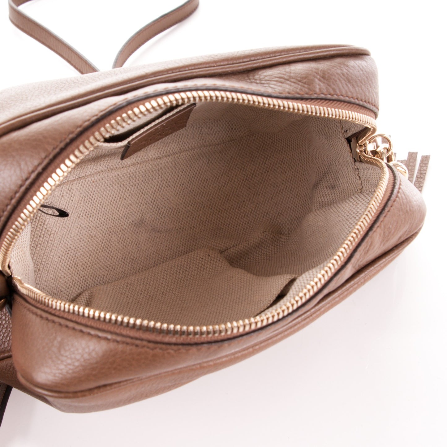 Cellarius Calfskin Small Soho Disco Bag Acero