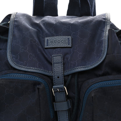 Gucci Nylon Monogram Medium Light Single Buckle Backpack Tide 14 of 25