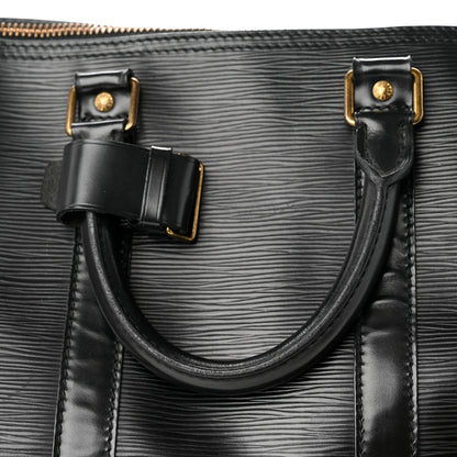 Louis Vuitton Epi Keepall 45 Black 10 of 11