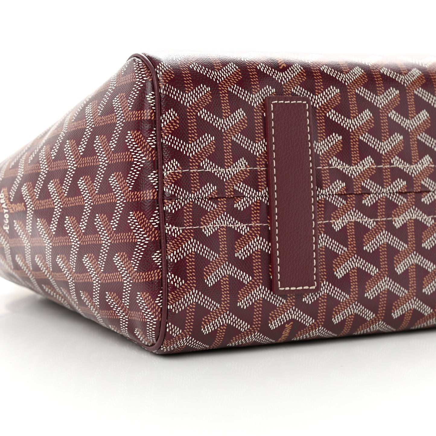 Goyardine Rouette PM Burgundy
