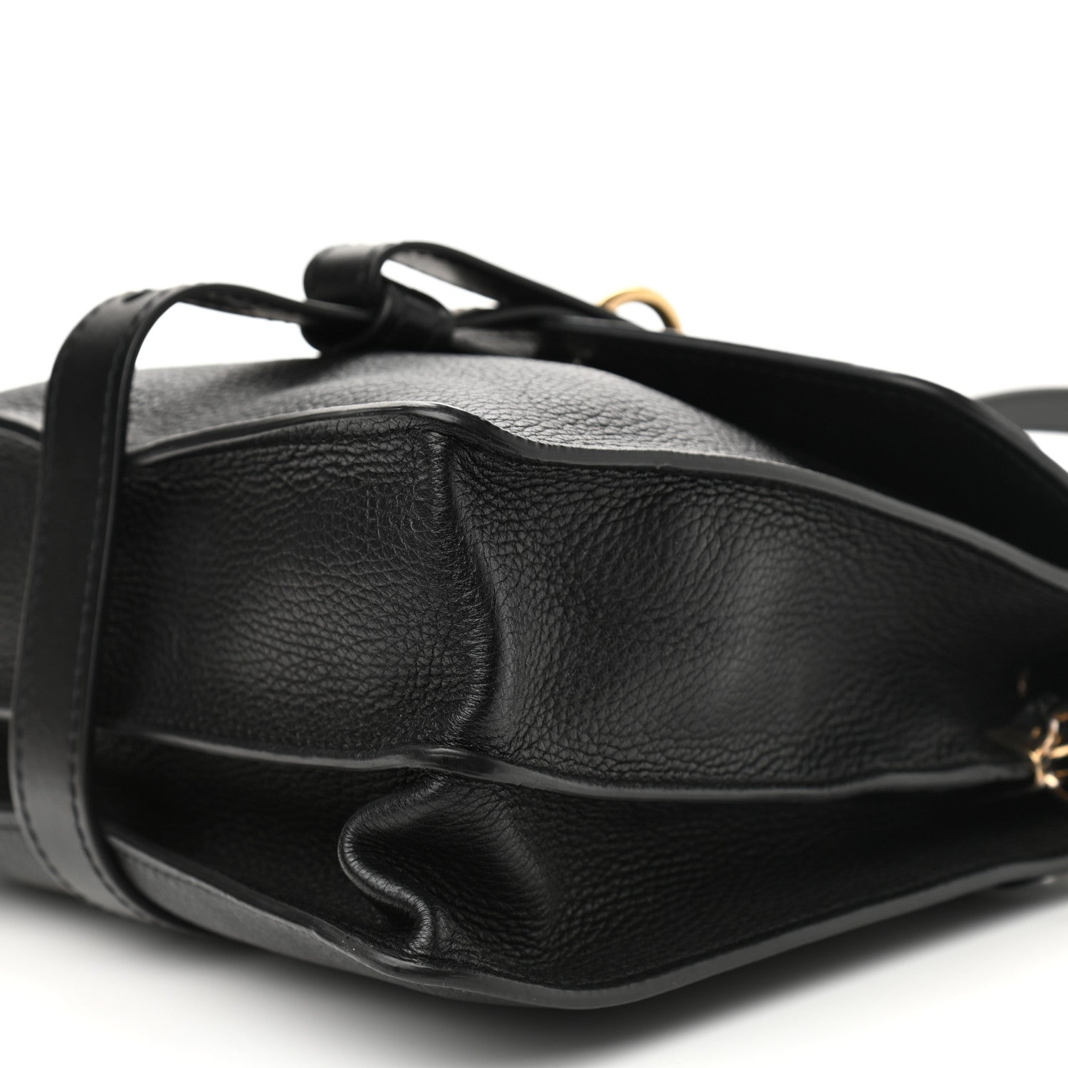 Chloe Grained Calfskin Medium Aby Day Shoulder Bag Black 9 of 10