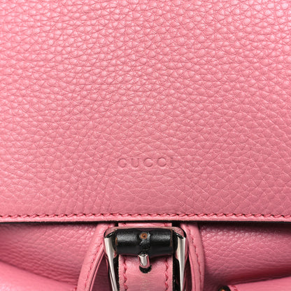 Gucci Cellarius Calfskin Medium Bamboo Backpack Glossy Pink 8 of 10