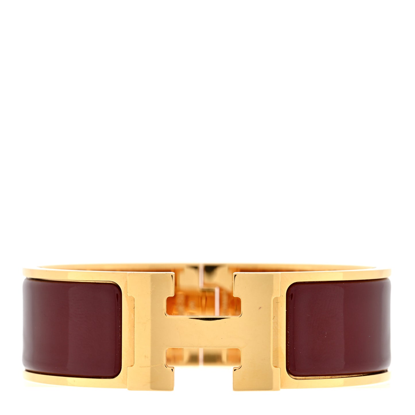 Enamel Wide Clic Clac H Bracelet PM Baroque