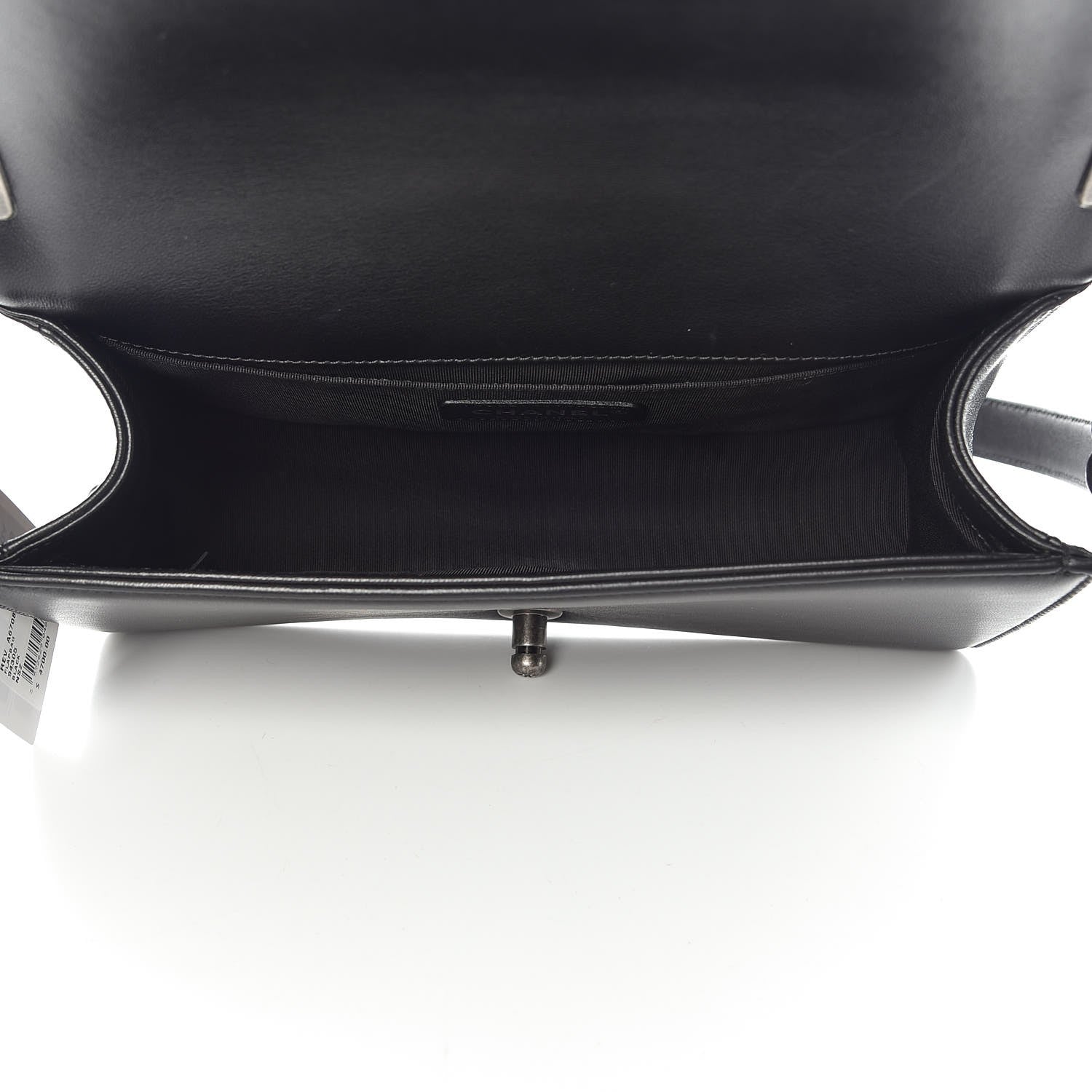 Chanel Lambskin Quilted Medium Boy Flap Black 5 of 11