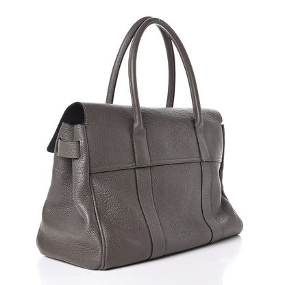 Mulberry Classic Grain Medium Bayswater Satchel Mole Grey 3 of 11