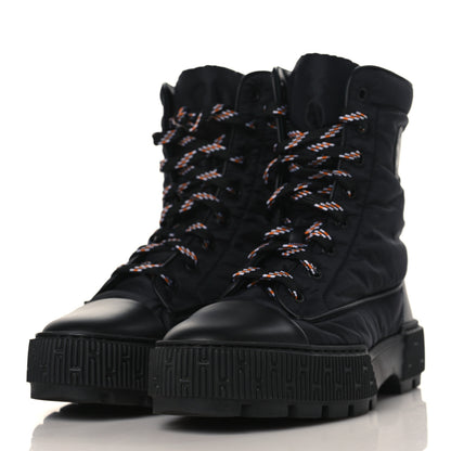 Hermes Calfskin Parachute Fresh Ankle Boots 38.5 Black 3 of 8