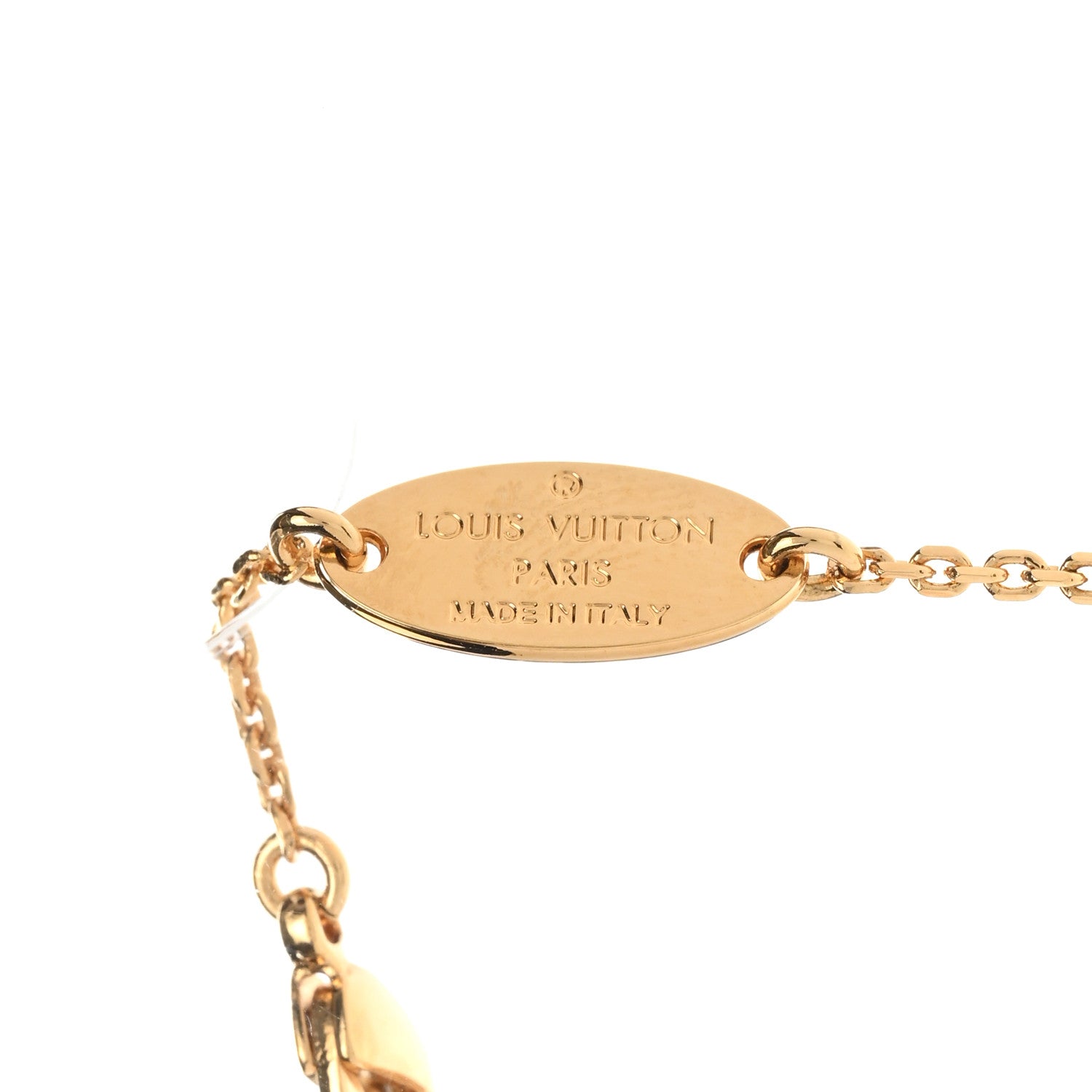 Louis Vuitton LV And Me Letter J Necklace Gold 6 of 8