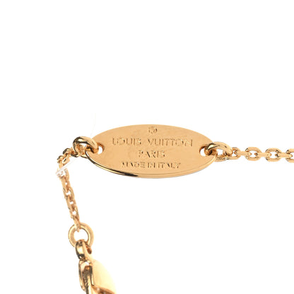 Louis Vuitton LV And Me Letter J Necklace Gold 6 of 8