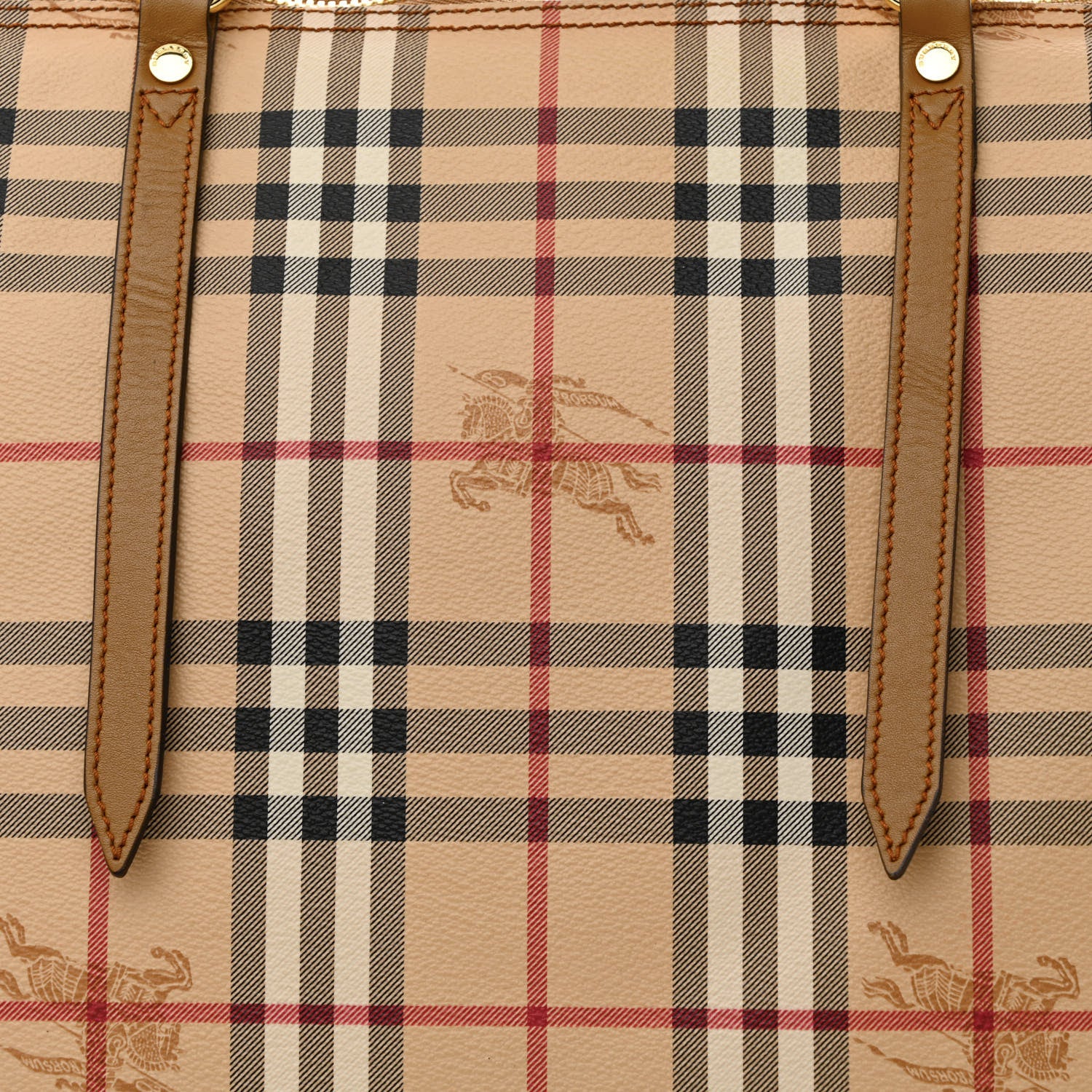 Burberry Haymarket Check Medium Salisbury Tote Camel 8 of 10