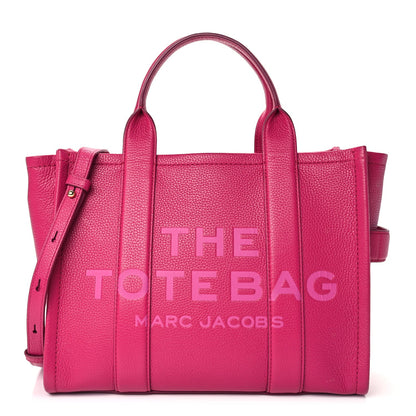 Marc Jacobs Grained Calfskin Medium The Tote Bag Lipstick 1 of 10