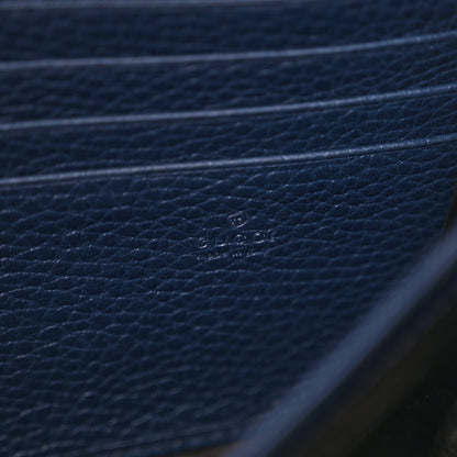 Gucci Dollar Calfskin Crystal Mini Dionysus Chain Wallet Blue Agata Black Diamond 6 of 12